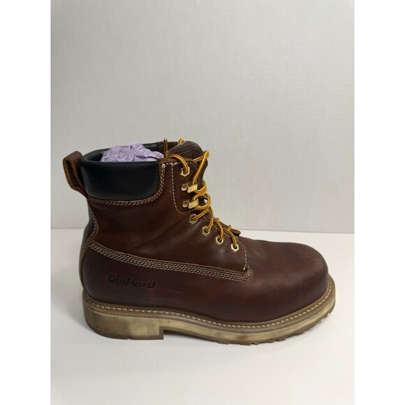 .8058 Die Hard Crusader Rust Wide, Brown Boots US-10.5 Mens - Picture 1 of 5